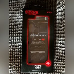 Stranger Things Walkie-Talkie Phone Case Apple iPhone 16 Extendable Antenna NEW